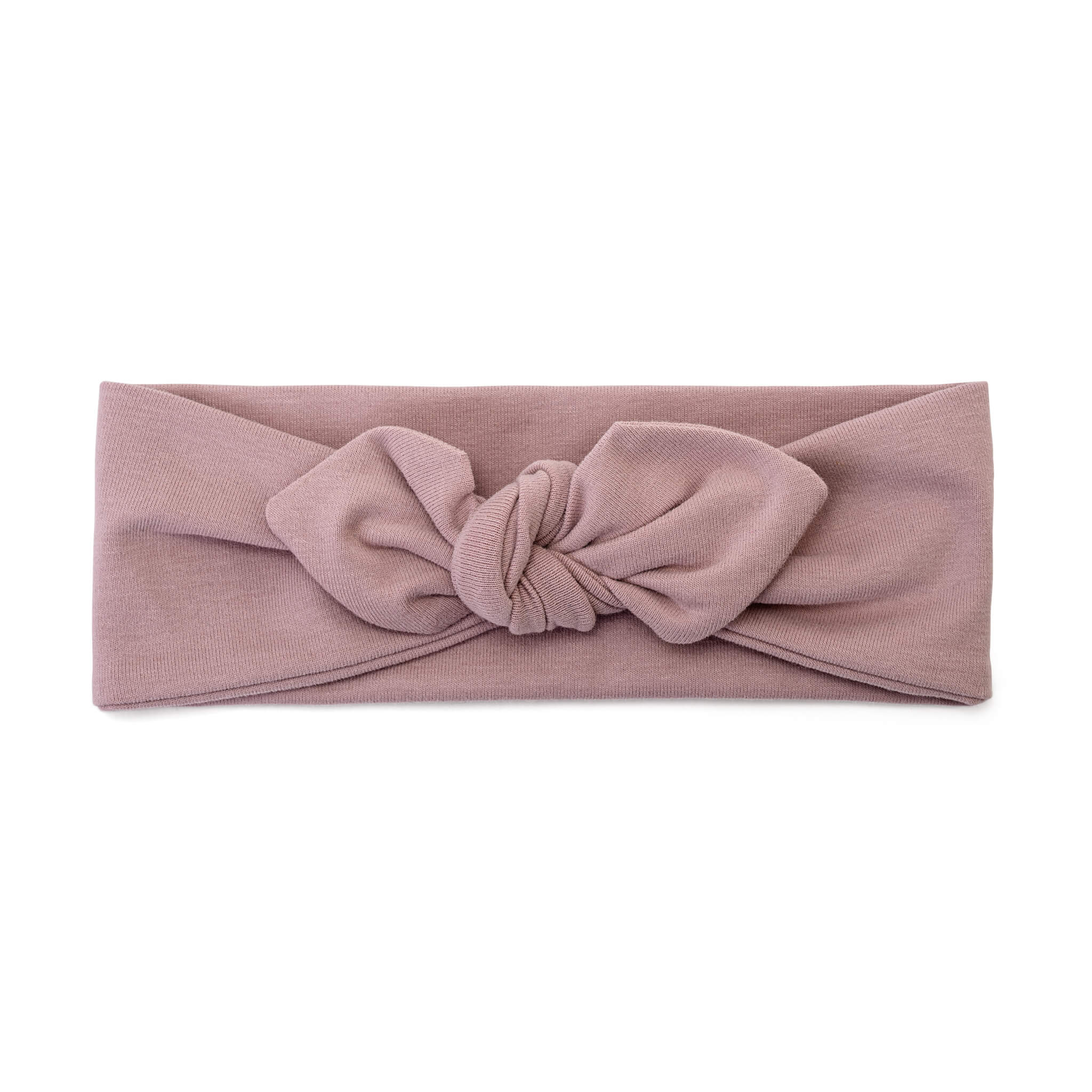 Headband with bow - Old rose