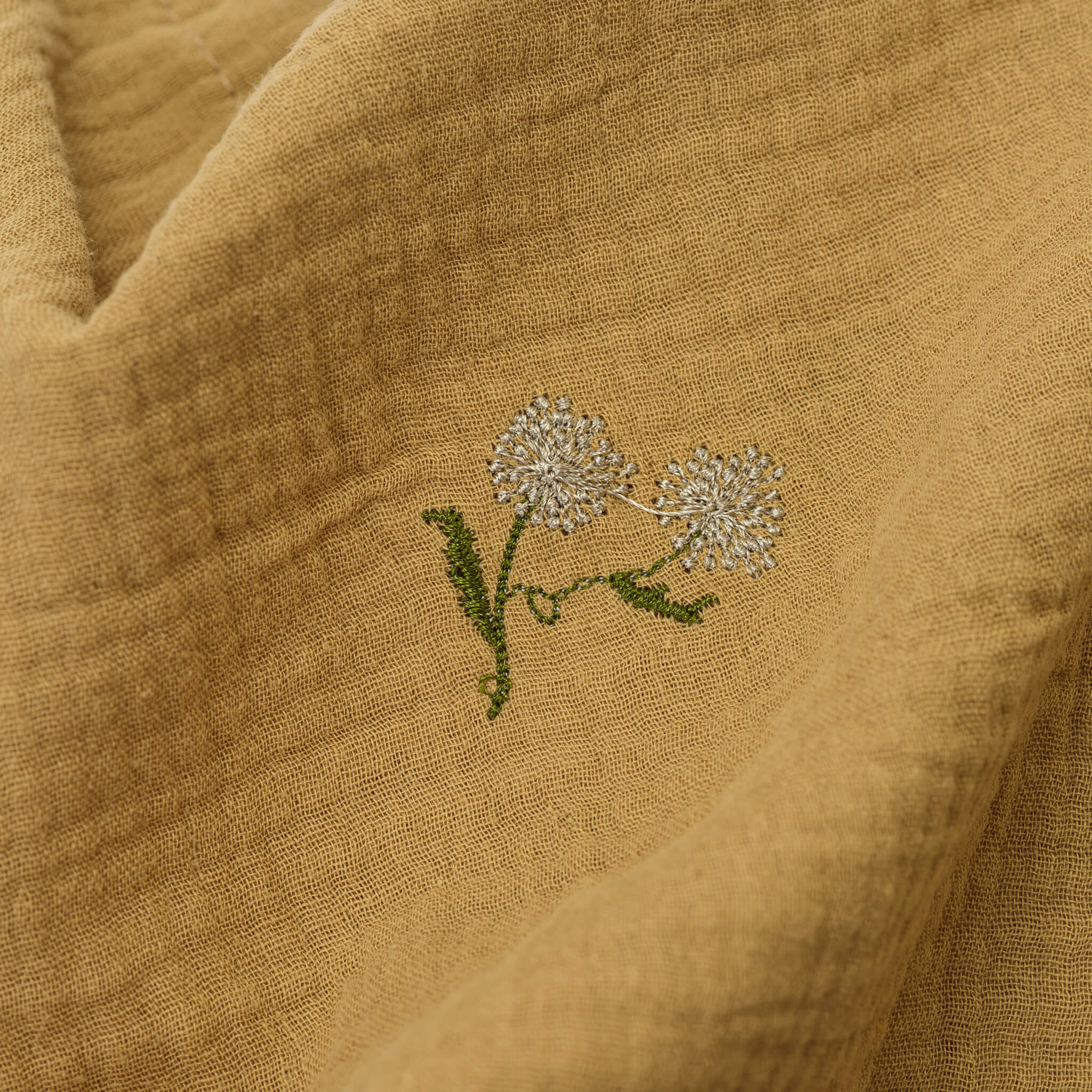 Nursing scarf - Mustard