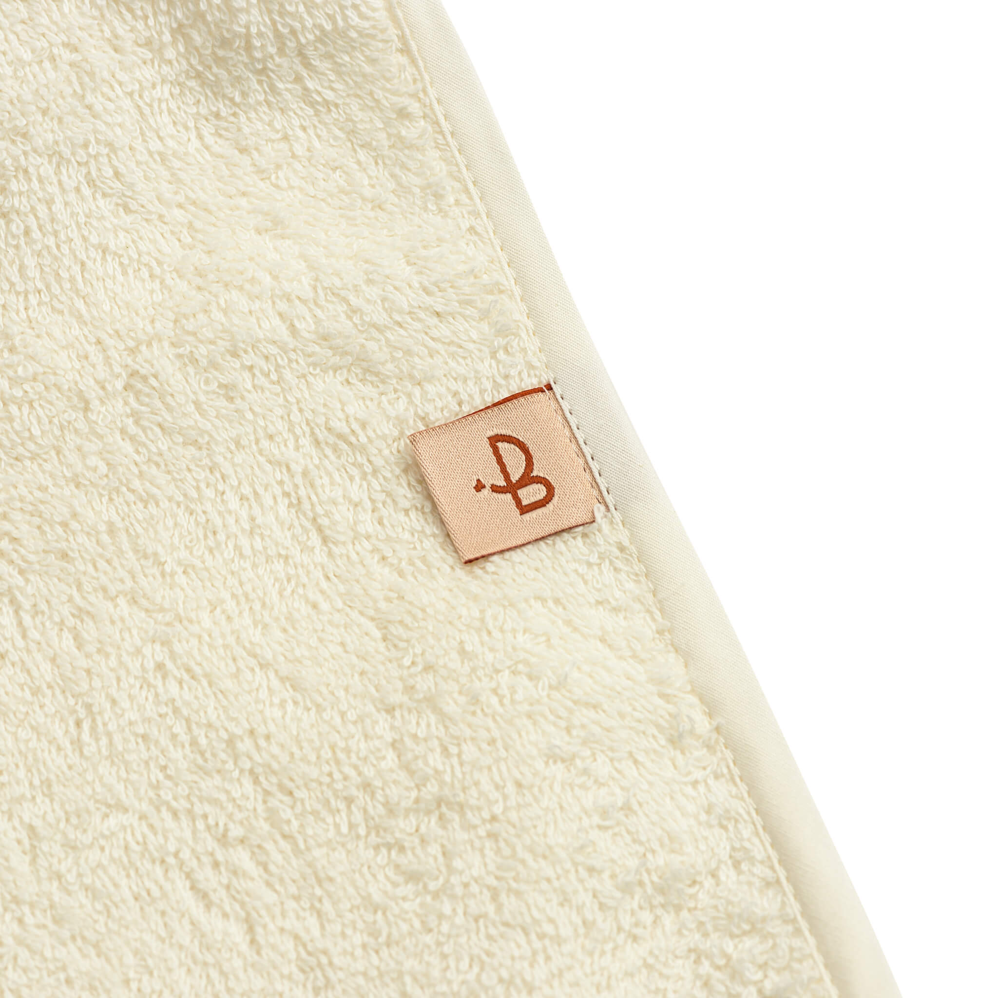 Poncho towel - milk white