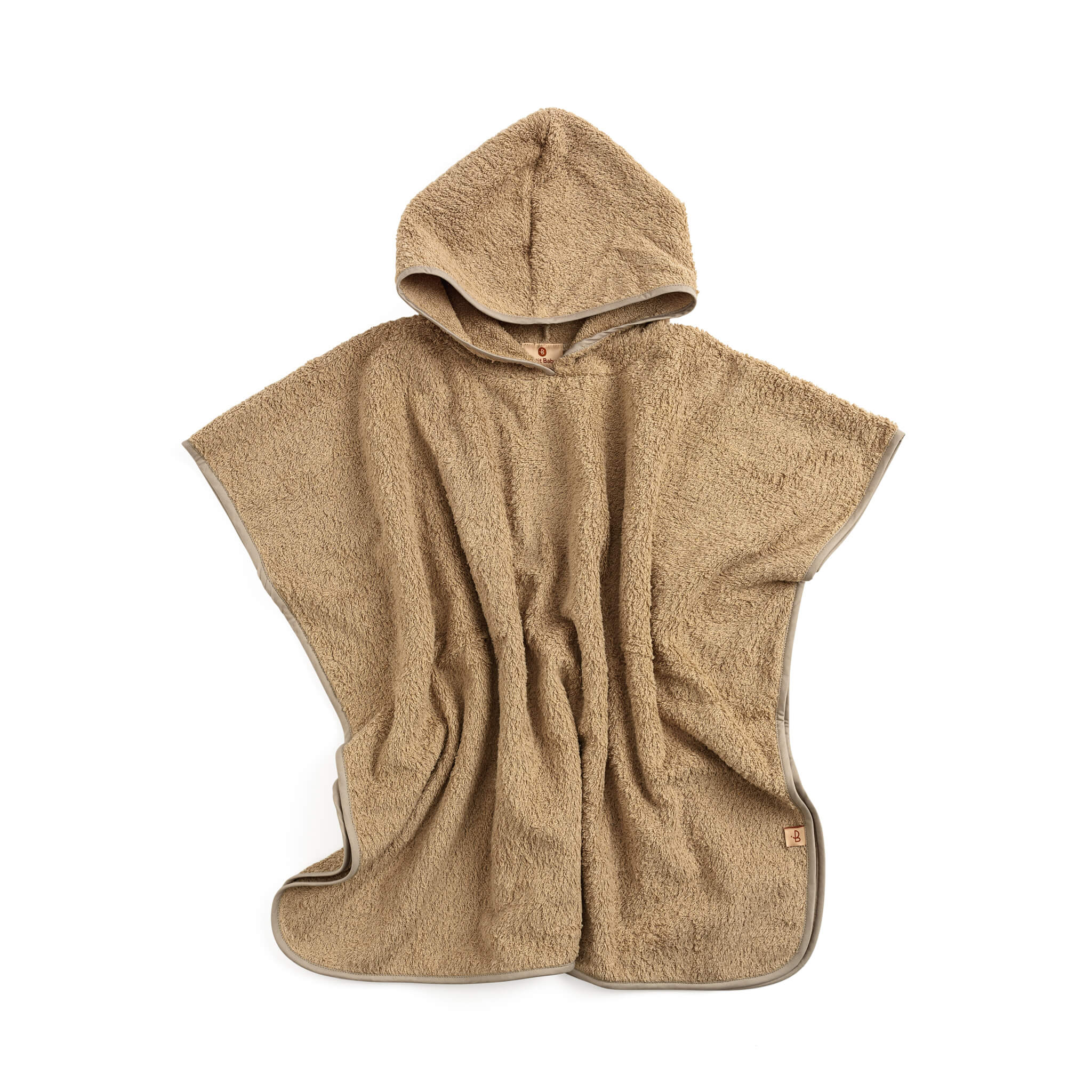 Poncho towel - brown