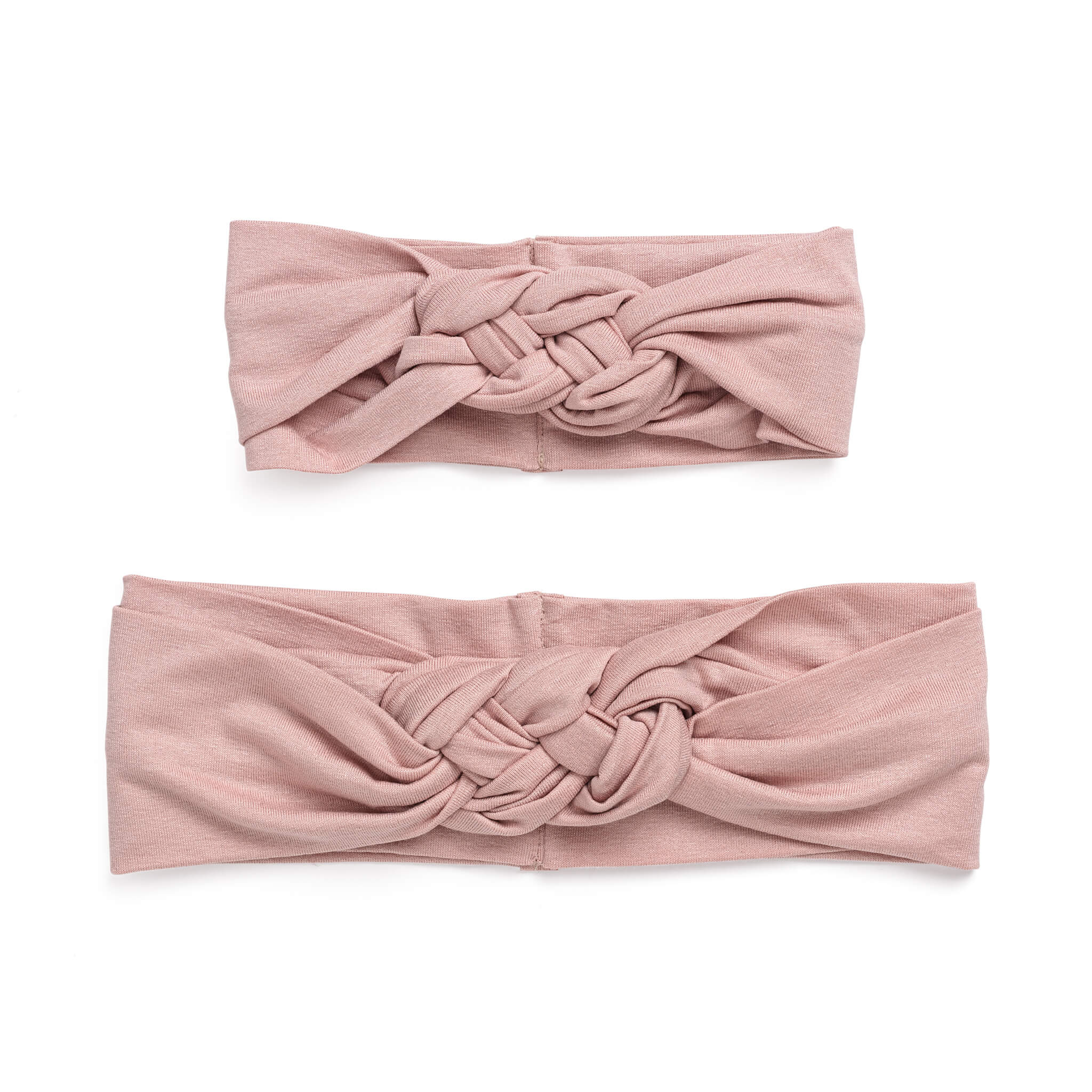 Sailors knot headband Set -Mommy and Me  - nude pink