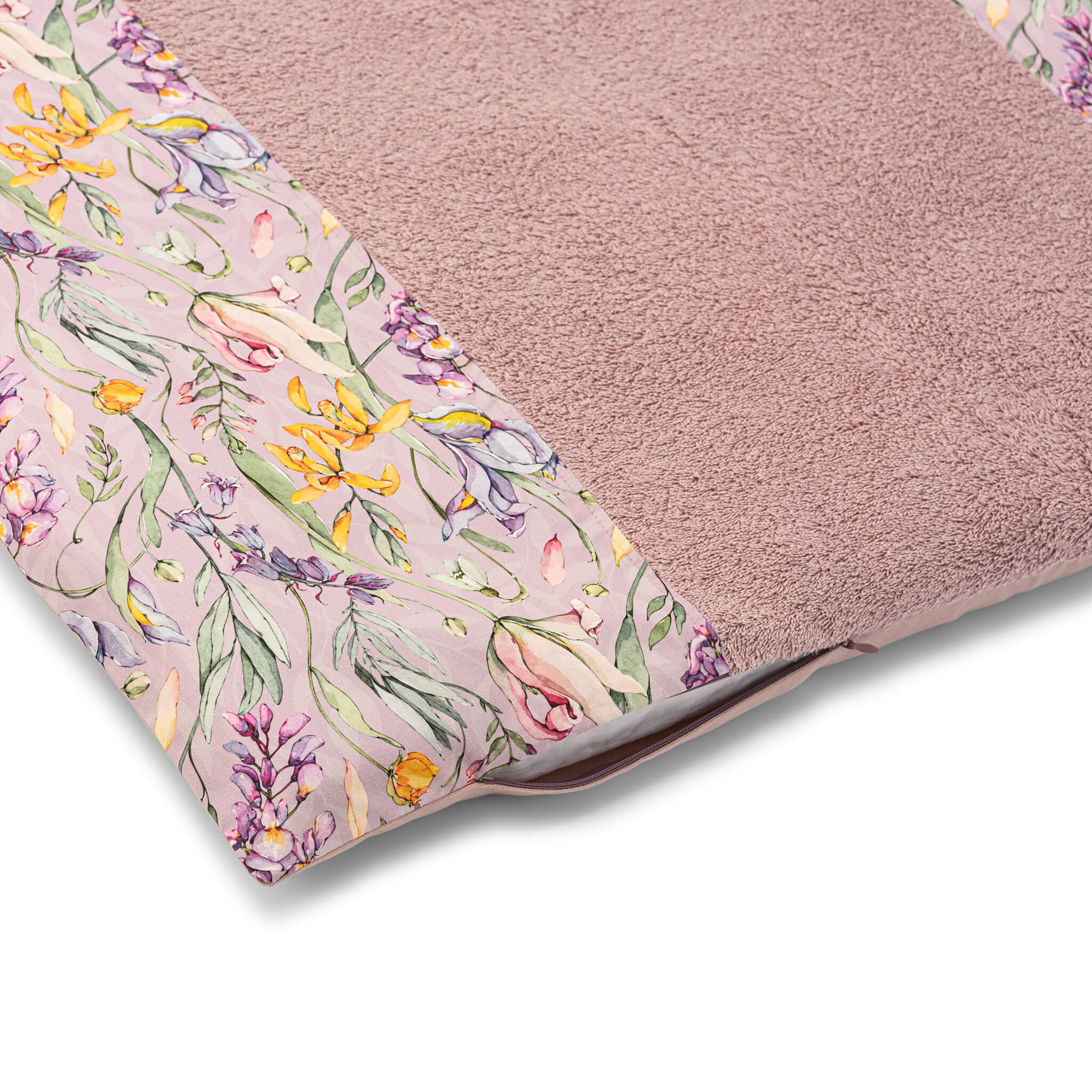 Changing pad cover - floral