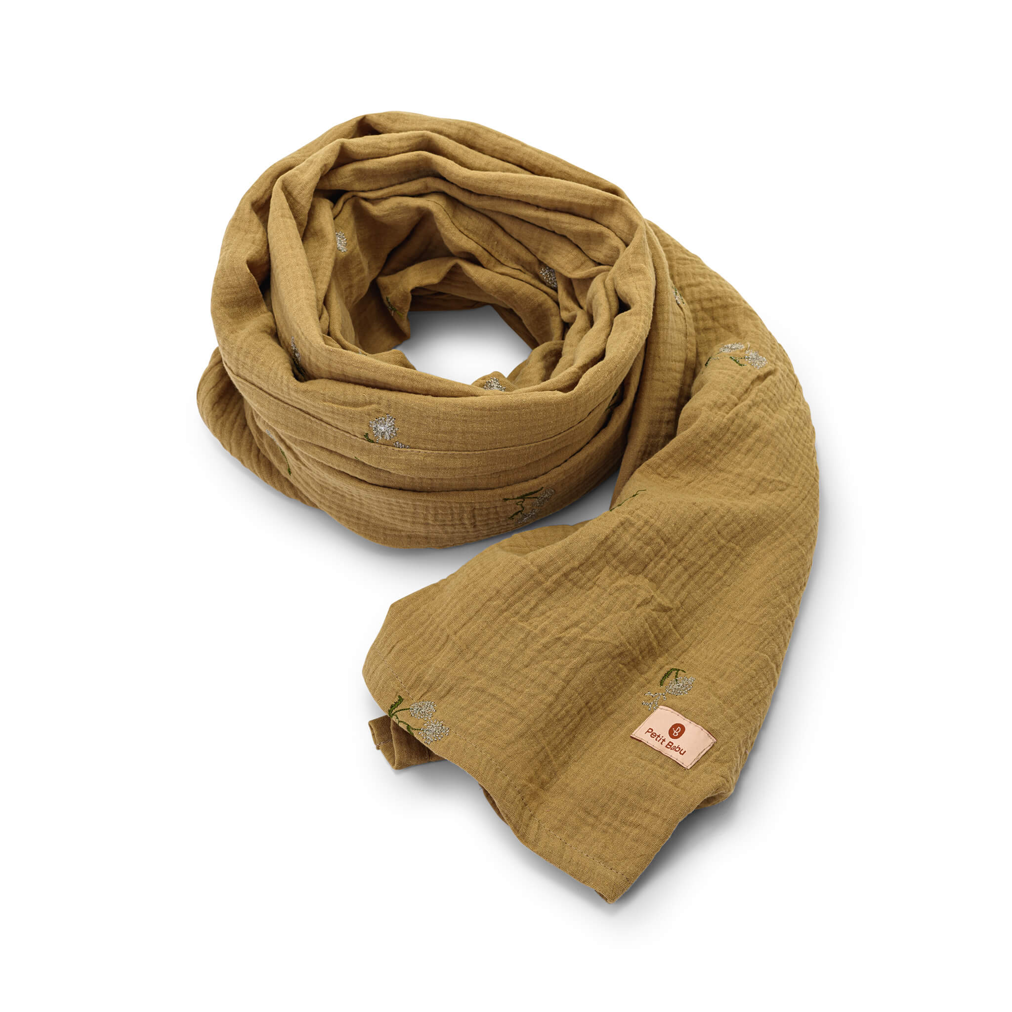 Nursing scarf - Mustard