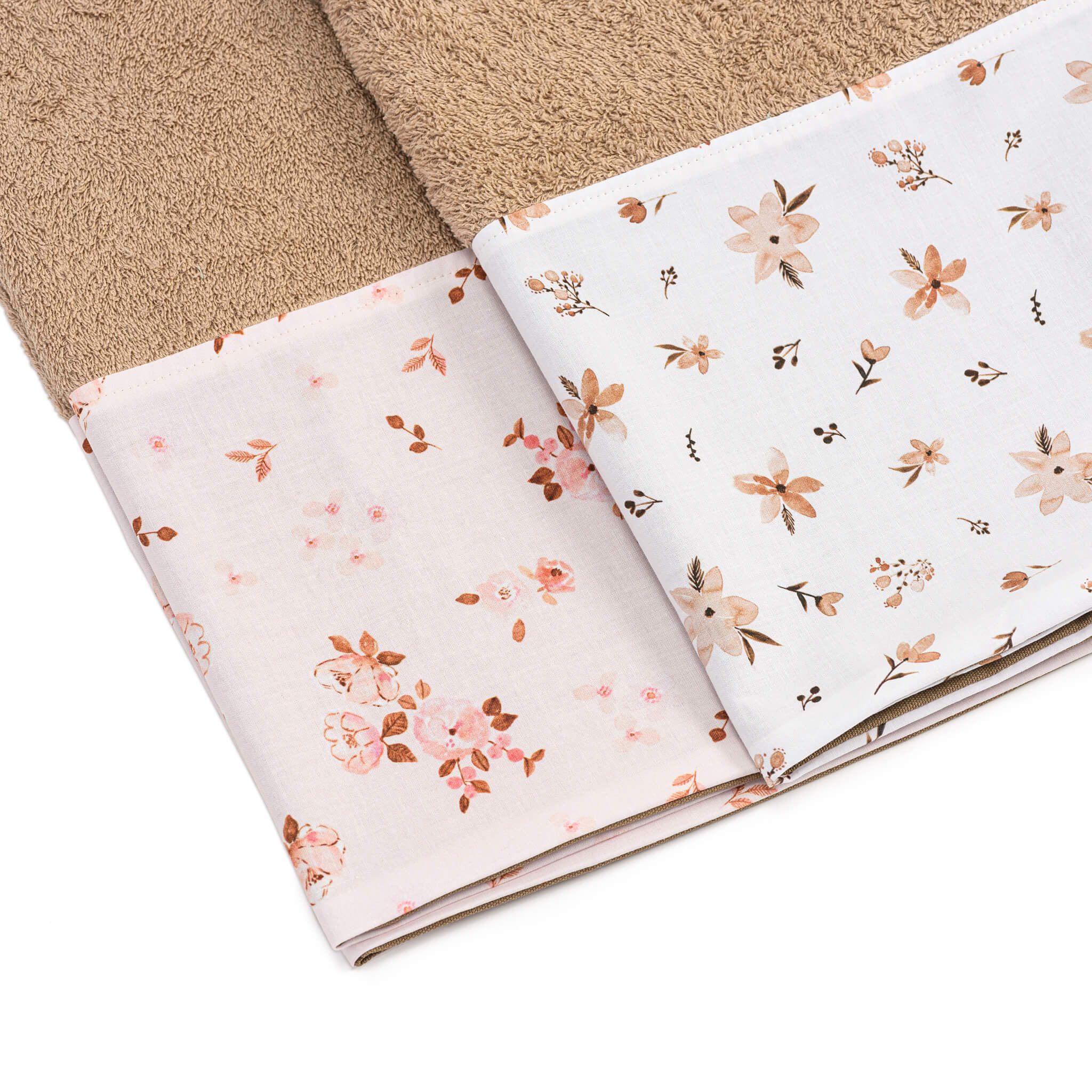 Changing pad cover - floral