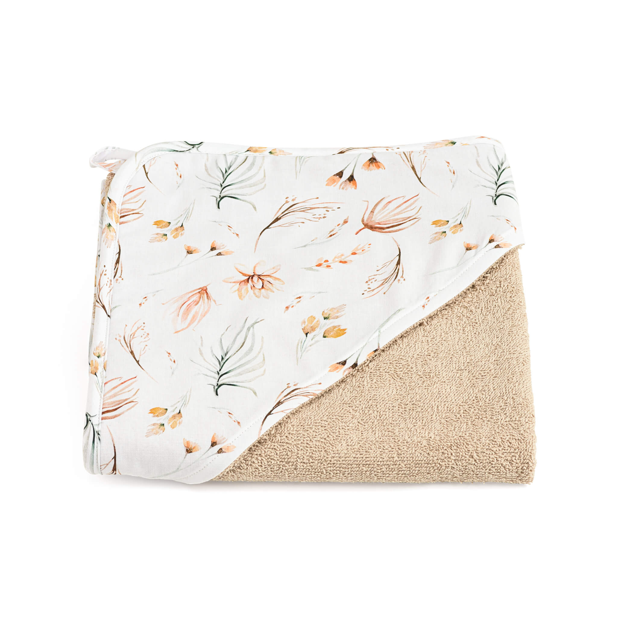 Hooded Towel 75x75 cm - Wildflowers 